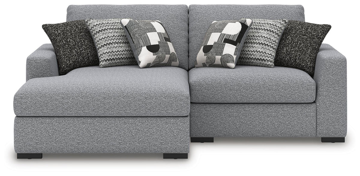 Bealton 2-Piece Sectional with Chaise - Salt and Pepper (2)