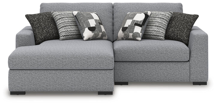 Bealton 2-Piece Sectional with Chaise - Salt and Pepper (2)