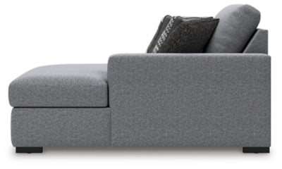 Bealton Right-Arm Facing Corner Chaise - Gray