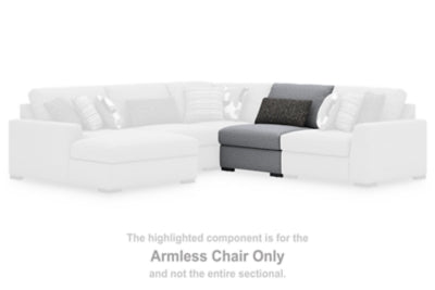 Bealton Armless Chair - Gray