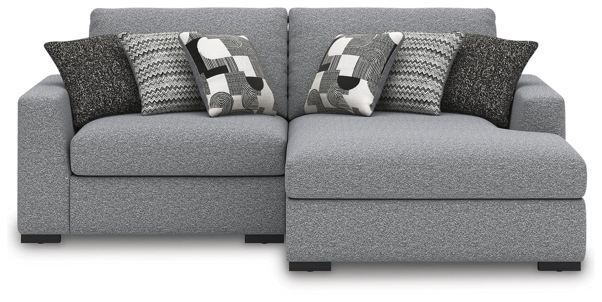 Bealton 2-Piece Sectional with Chaise - Salt and Pepper (2)