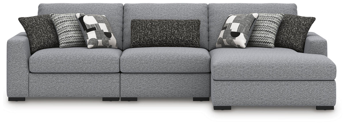 Bealton 3-Piece Sectional with Chaise - Salt and Pepper (2)