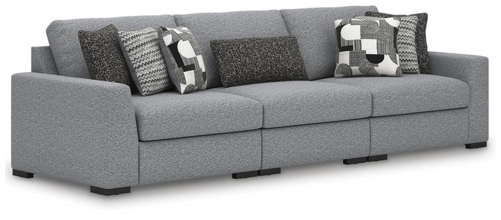 Ashley Furniture Bealton Next-Gen Nuvella® Performance Fabric 3-Piece Sectional Sofa (1)