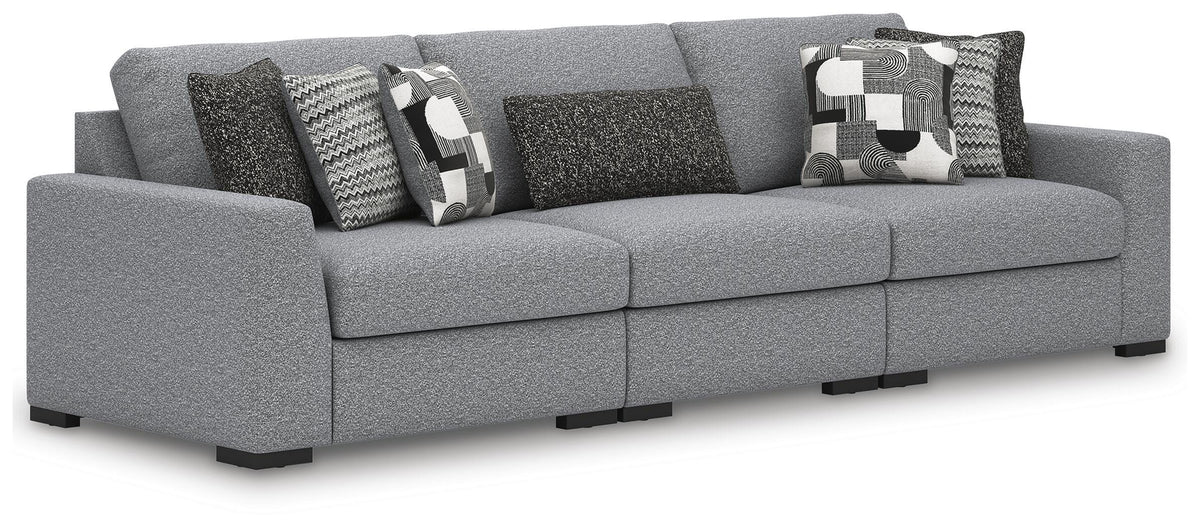 Ashley Furniture Bealton Next-Gen Nuvella® Performance Fabric 3-Piece Sectional Sofa (1)