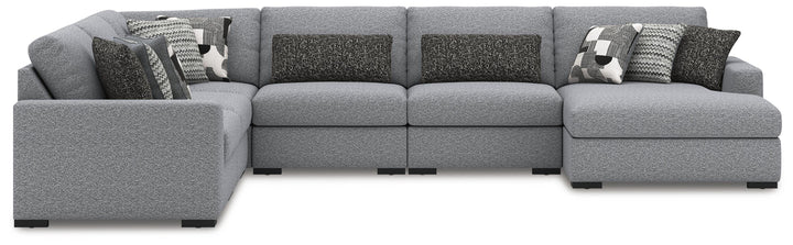 Bealton 6-Piece Sectional with Chaise - Salt and Pepper (2)