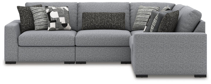Ashley Furniture Bealton Next-Gen Nuvella® Performance Fabric 4-Piece L-Shaped Sectional Sofa (2)