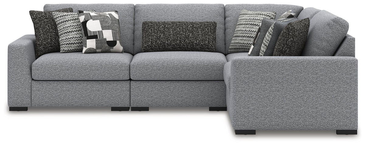 Ashley Furniture Bealton Next-Gen Nuvella® Performance Fabric 4-Piece L-Shaped Sectional Sofa (2)