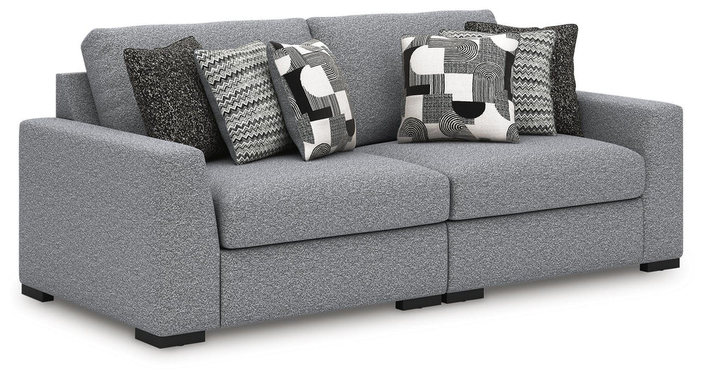Ashley Furniture Bealton Next-Gen Nuvella® Performance Fabric 2-Piece Sectional Sofa with Chaise (1)