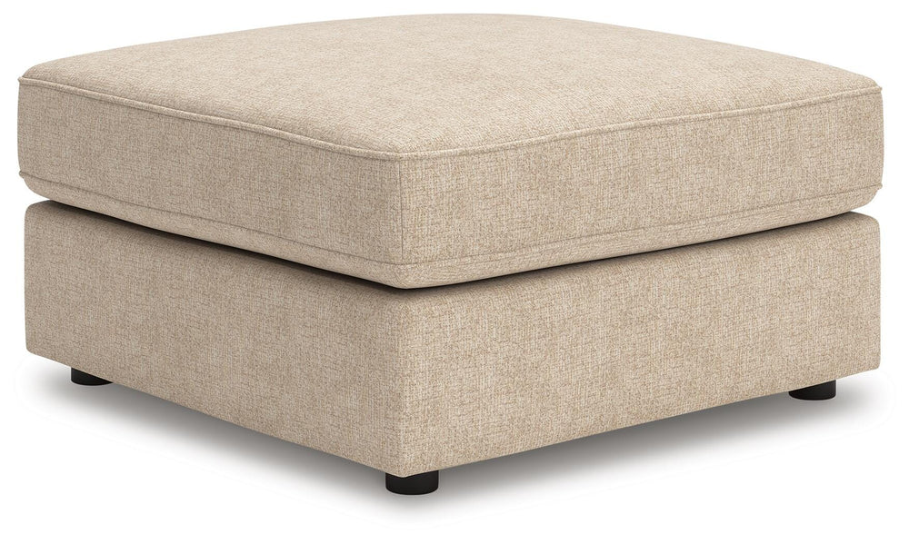 Seyler Oversized Accent Ottoman - Beige (1)