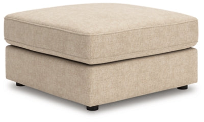 Seyler Oversized Accent Ottoman - Beige - Beige