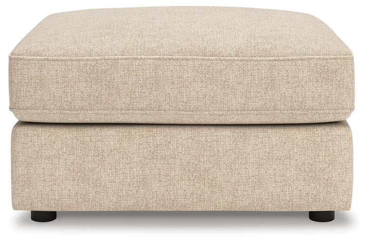 Seyler Oversized Accent Ottoman - Beige (3)