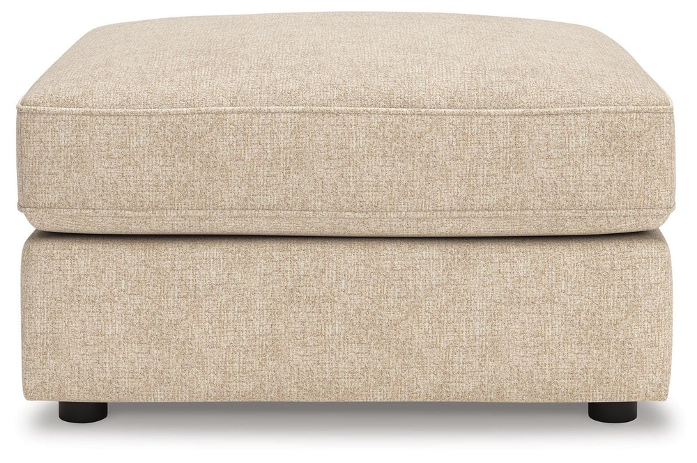 Seyler Oversized Accent Ottoman - Beige (3)