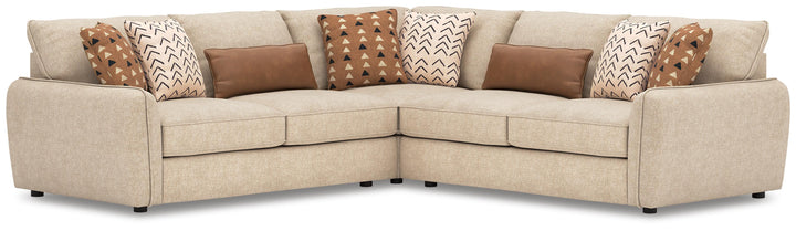 Seyler 3-Piece Sectional - Beige (1)