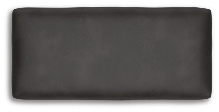 Lofton-Pike Oversized Accent Ottoman - Black (5)