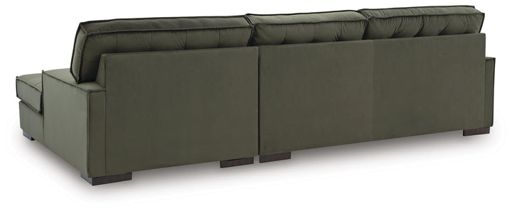 Caspian-Town 2-Piece Sectional with Chaise - Olive (4)