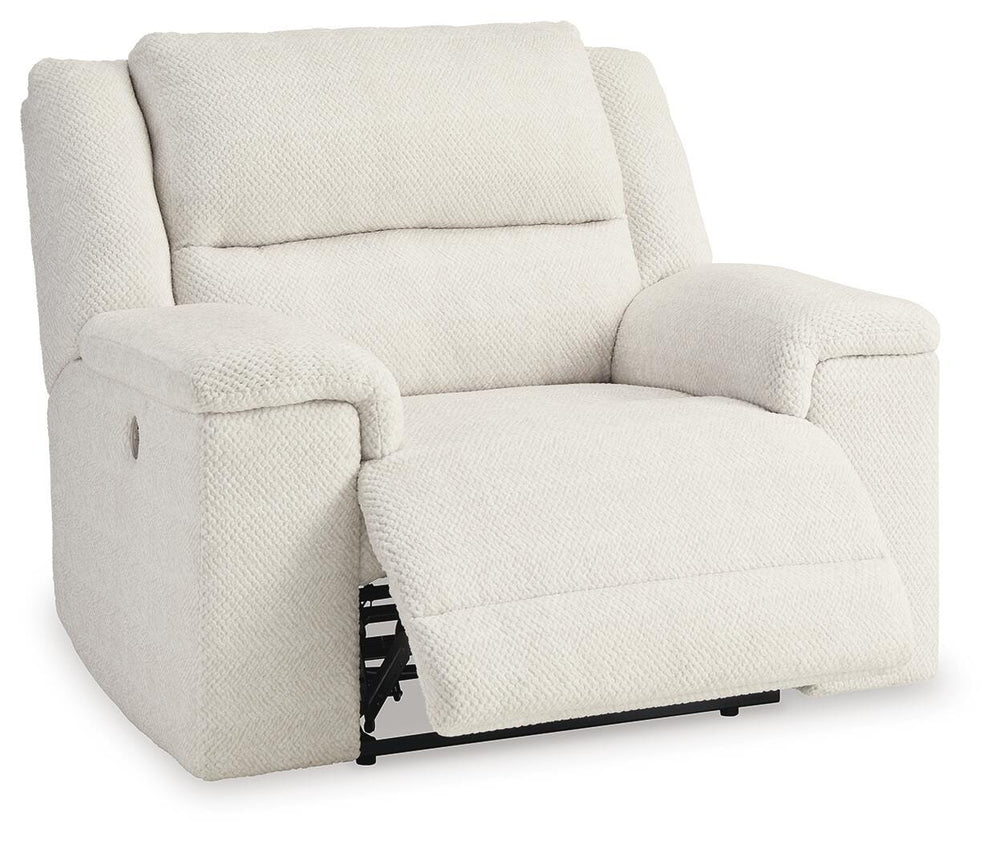 Keensburg Oversized Power Recliner - White (3)