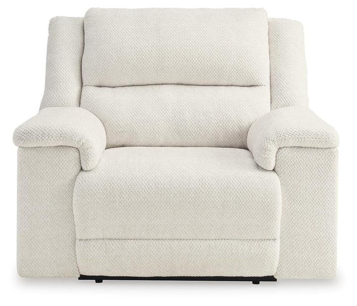 Keensburg Oversized Power Recliner - White (5)