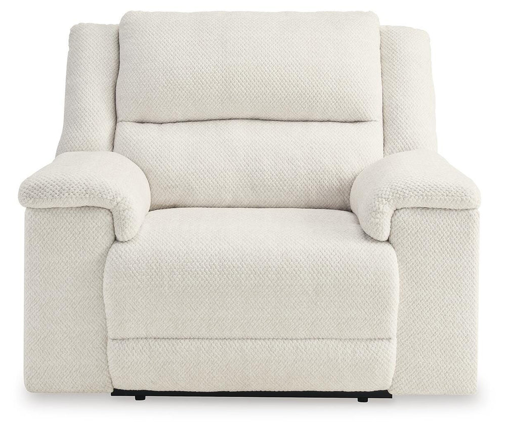 Keensburg Oversized Power Recliner - White (5)