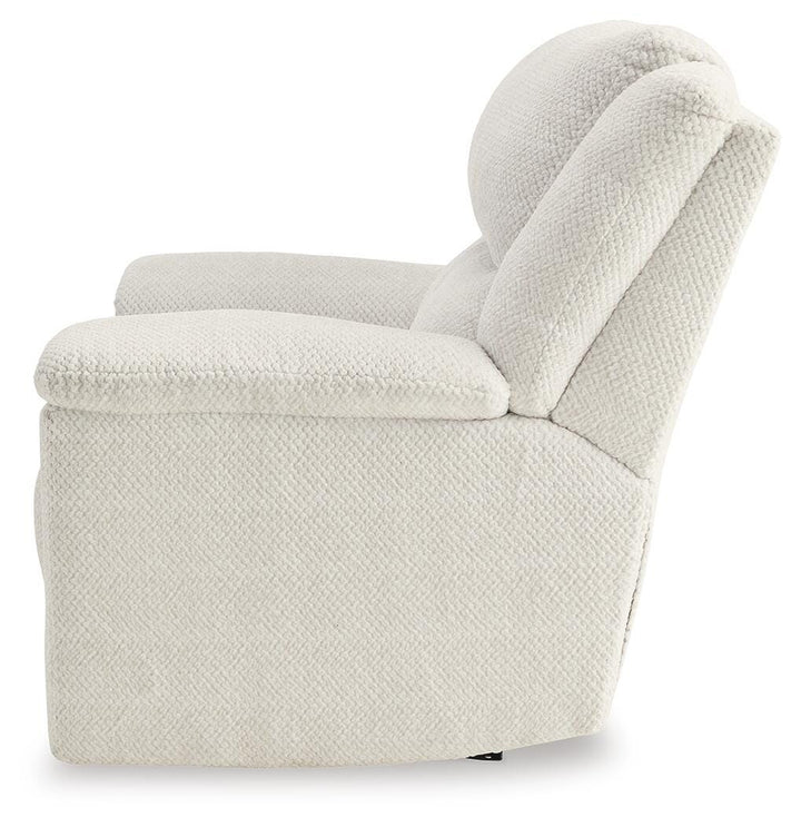 Keensburg Oversized Power Recliner - White (6)