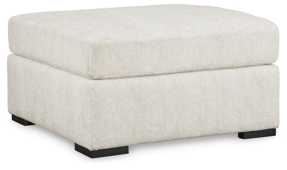 Chessington Oversized Accent Ottoman - White (1)