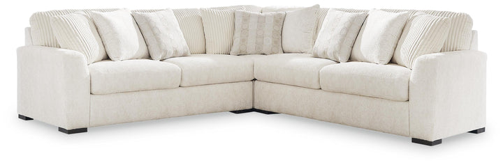 Chessington 3-Piece Sectional - Ivory (1)