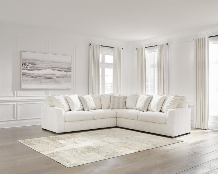 Chessington 3-Piece Sectional - Ivory (2)