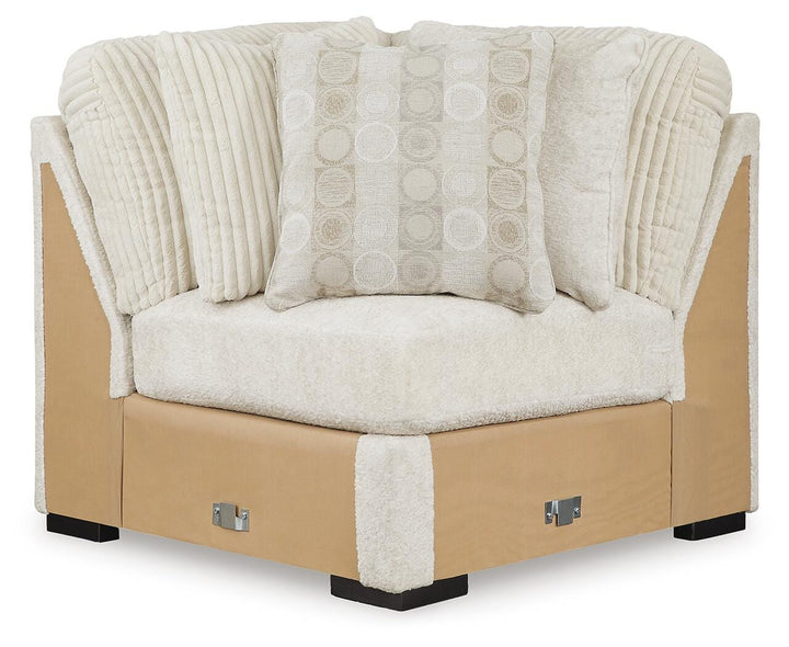 Chessington 3-Piece Sectional - Ivory (4)