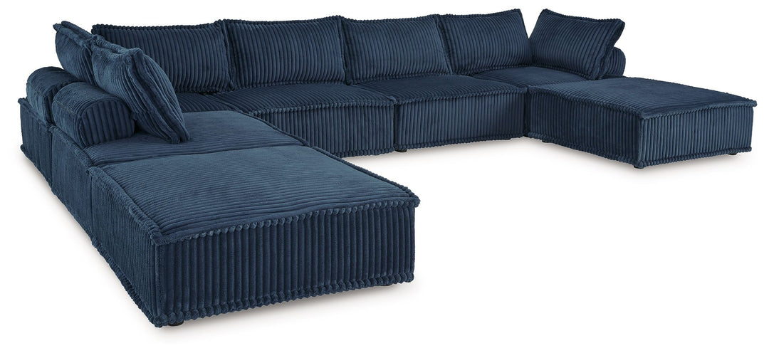Bales - 7-Piece Modular Seating - Navy by Ashley Furniture product image