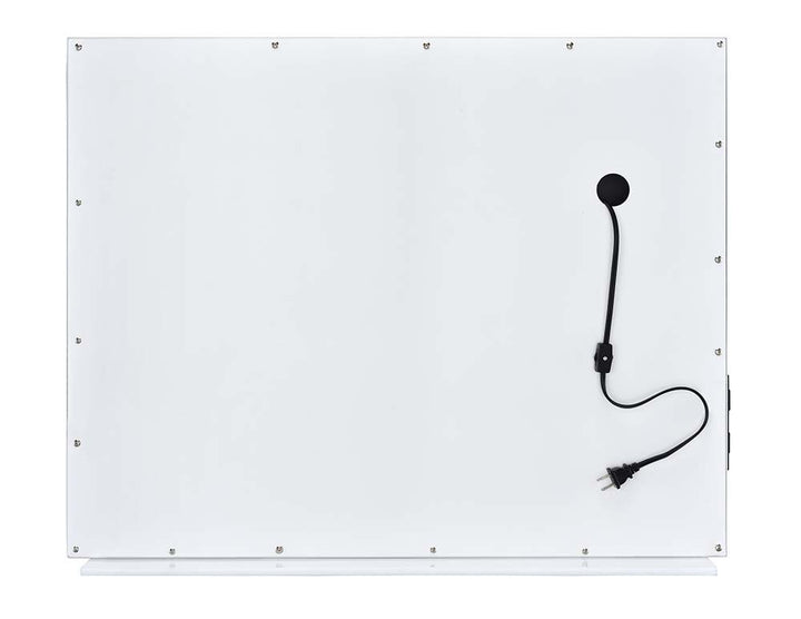 Avery - Accent Mirror - White