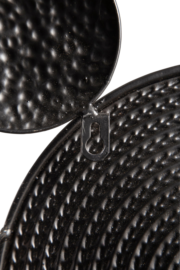 Emsley - Wall Decor - Metallic / Black / Gray