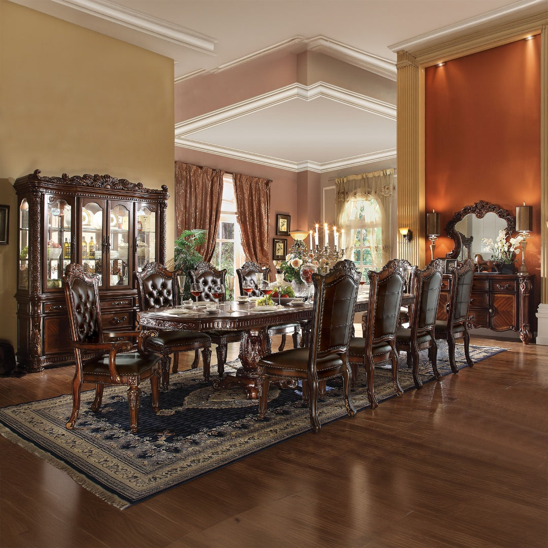 Vendome Dining Table in Cherry - lifestyle
