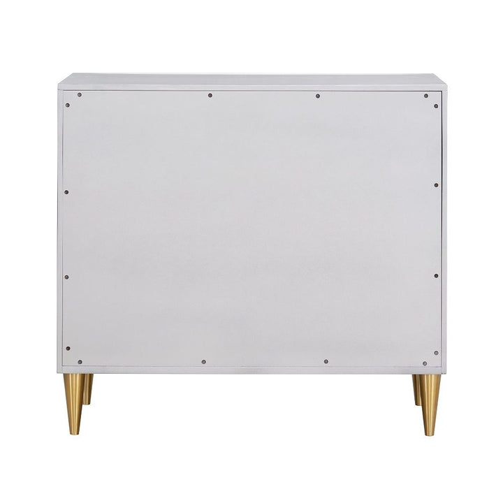 Anson - Console Cabinet - Metallic Silver & Champagne