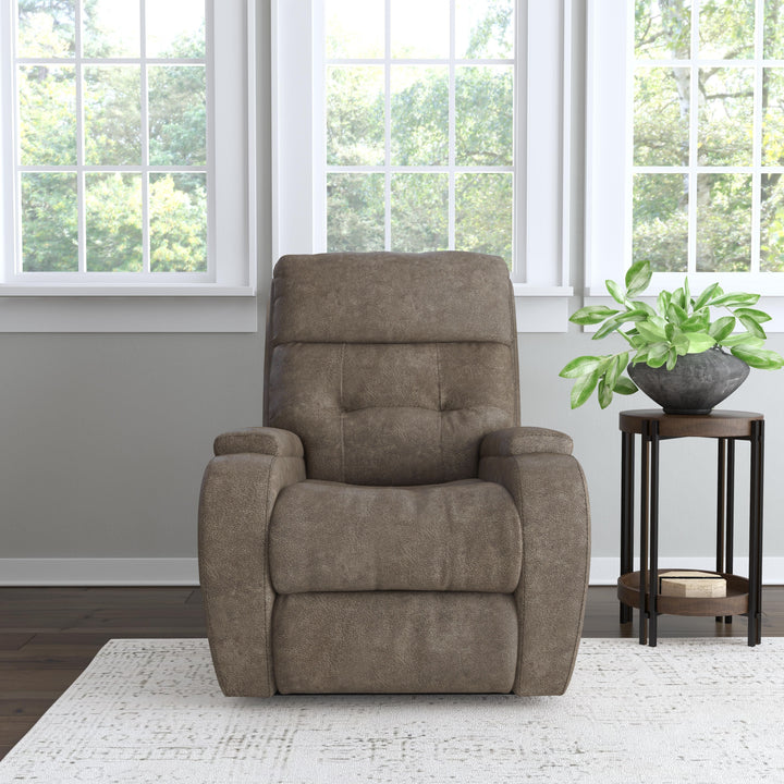 flexsteel-b3906-50h-strait-power-recliner-with-power-headrest-dark-brown