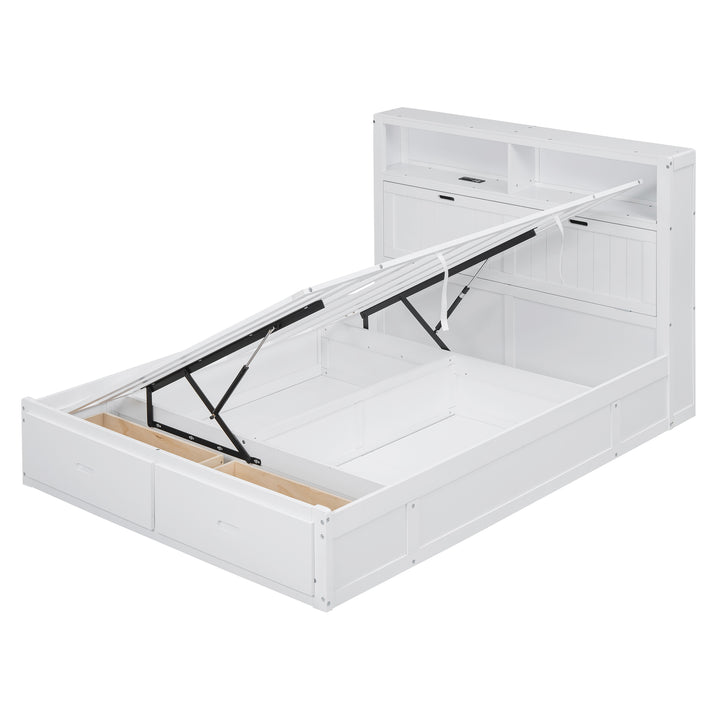 wood-queen-size-hydraulic-platform-bed-with-storage-led-headboard-charging-station-and-2-drawers