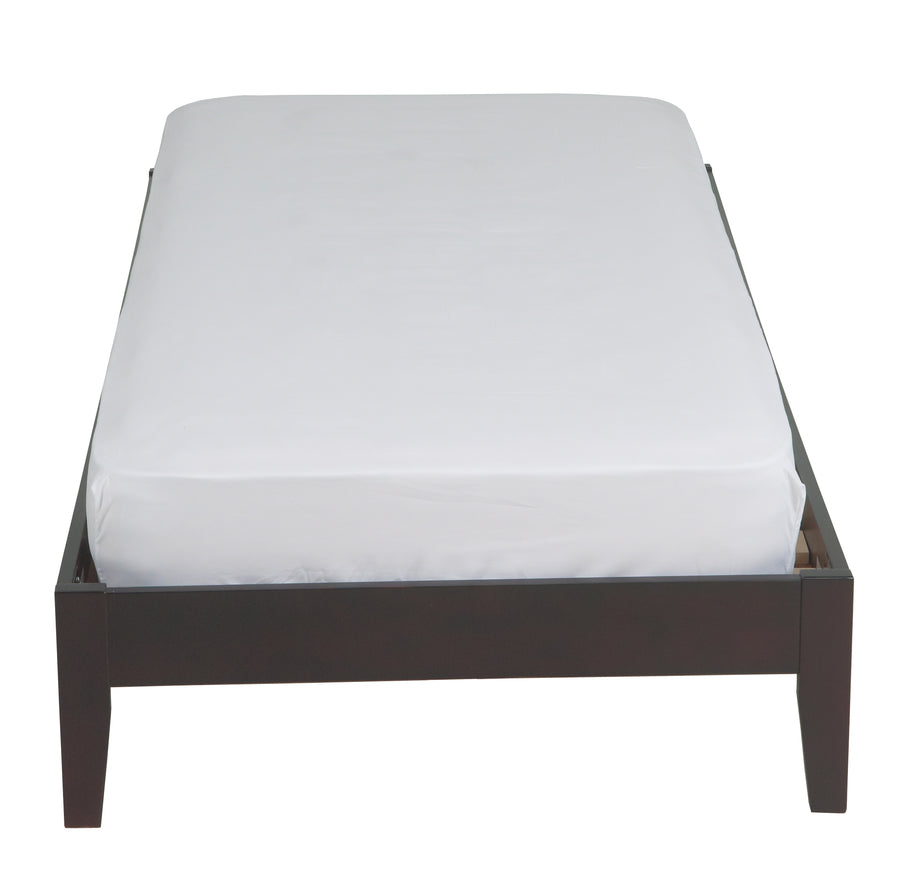 Modus Furniture Sp23F4 Simple Wood Platform Bed In Espresso