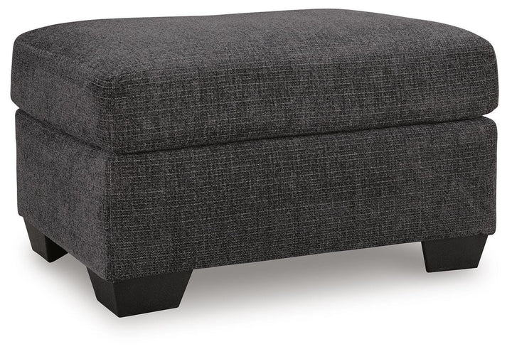Loreo Ottoman - Black (1)