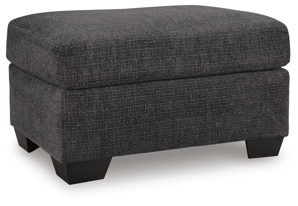 Loreo Ottoman - Black (1)