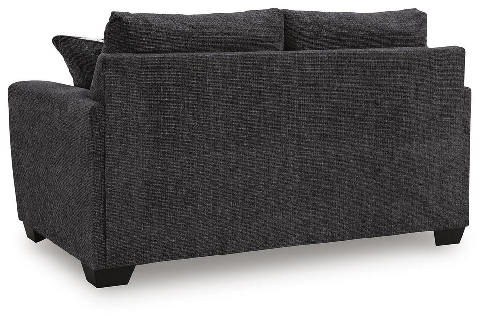 Loreo Loveseat - Black (4)