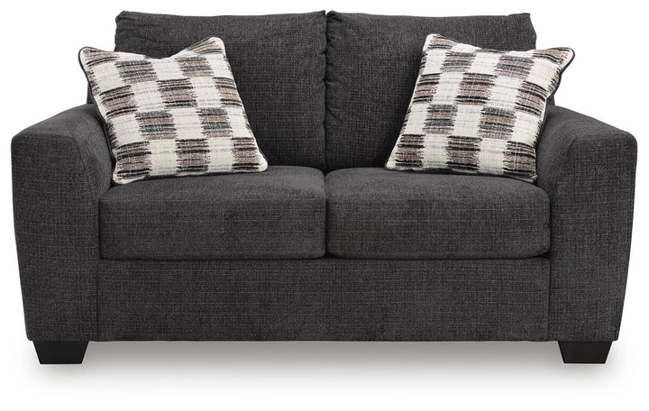 Loreo Loveseat - Black (3)