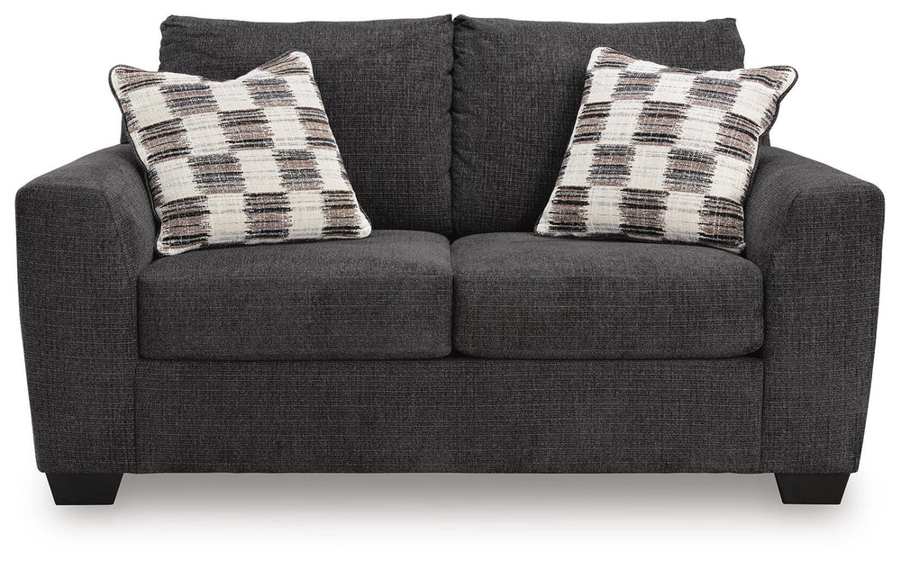 Loreo Loveseat - Black (3)