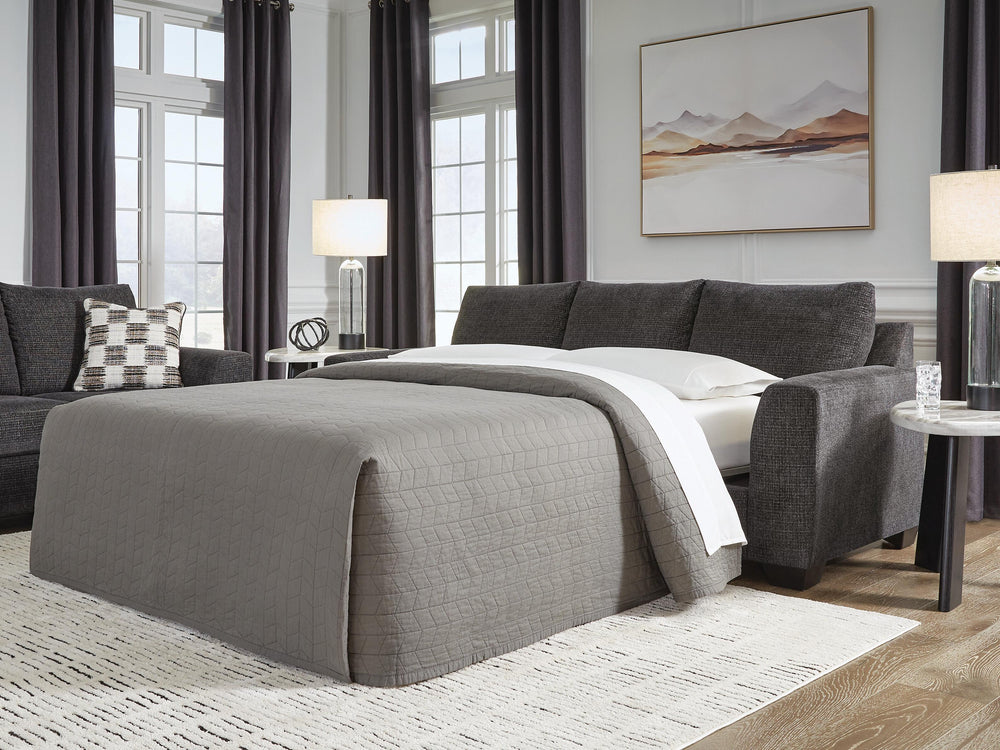 Loreo Queen Sofa Sleeper - Black (2)