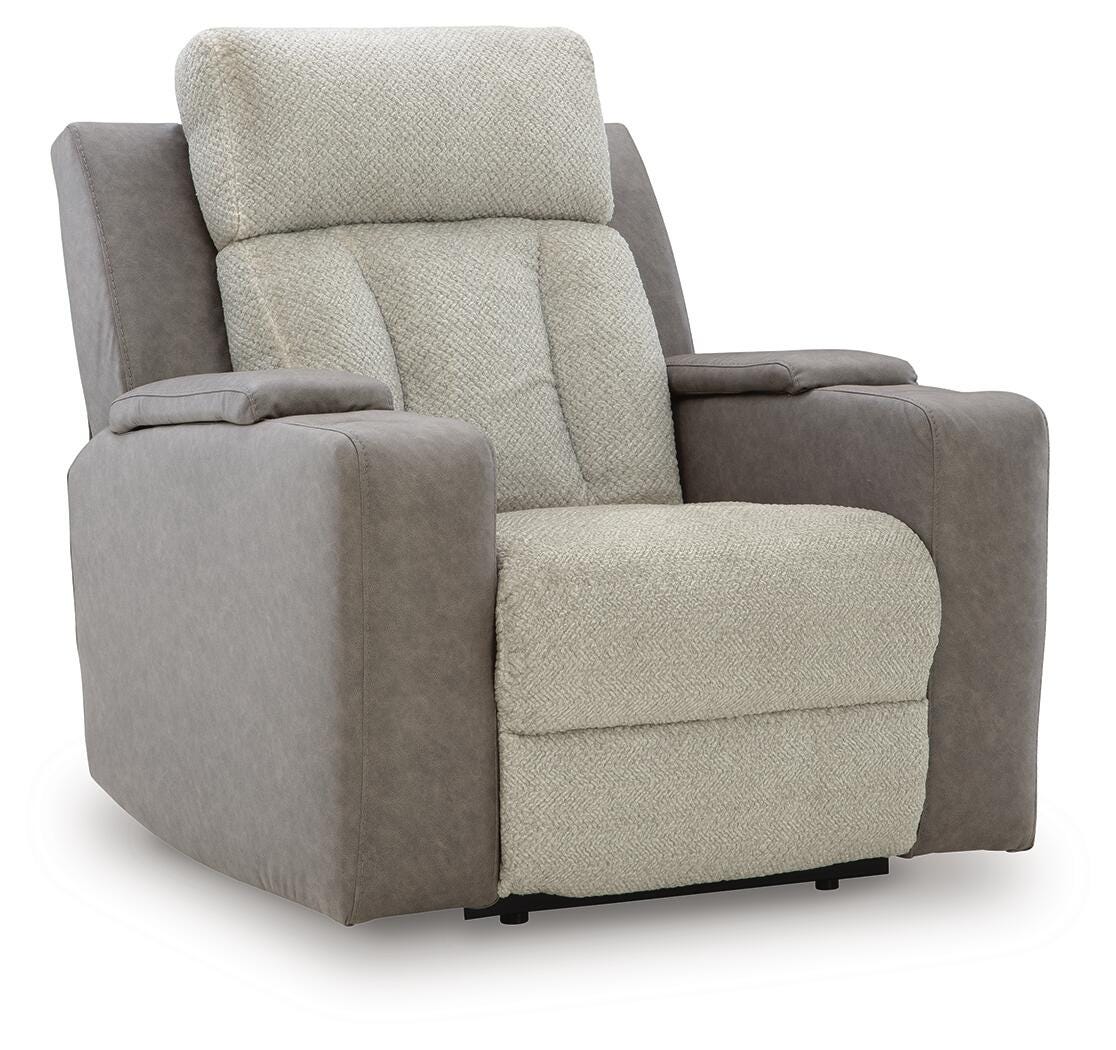 WhipLash Power Recliner - Dark Gray (1)