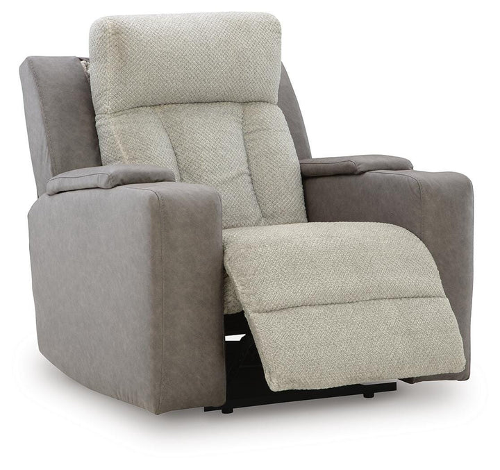 WhipLash Power Recliner - Dark Gray (3)