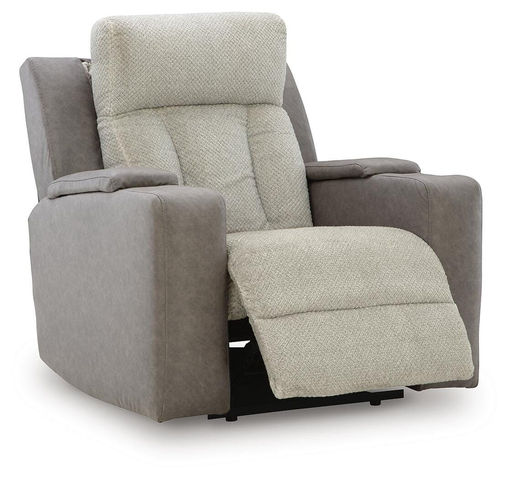 WhipLash Power Recliner - Dark Gray (3)
