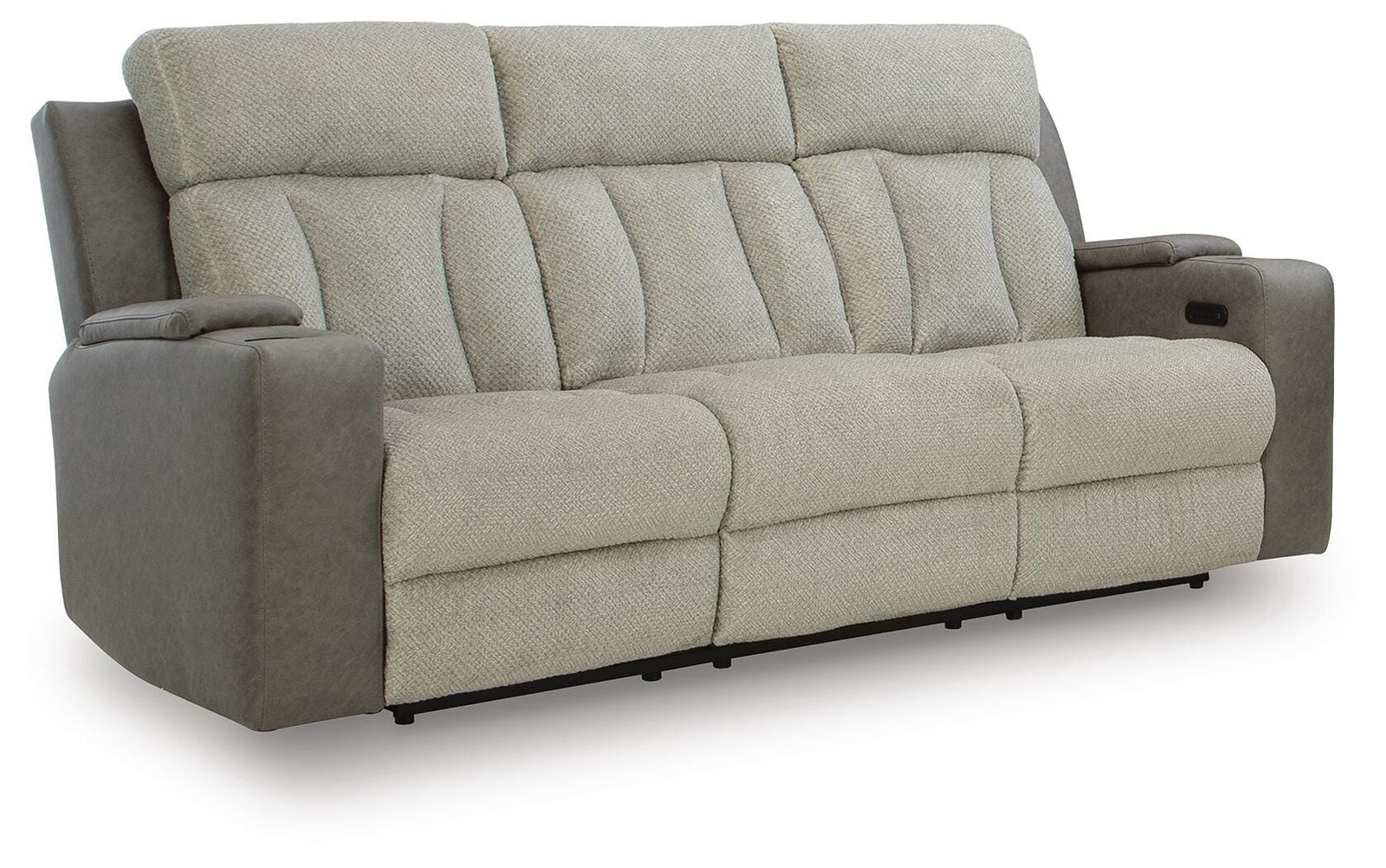 WhipLash Power Reclining Sofa - Dark Gray (1)