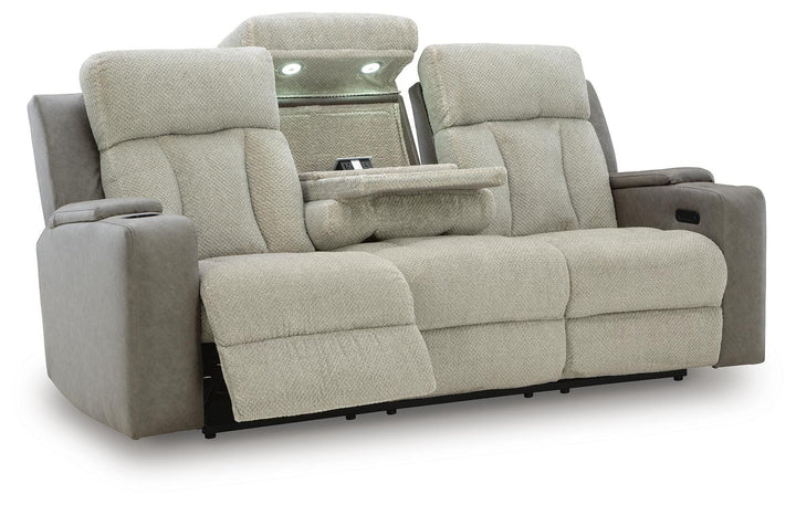 WhipLash Power Reclining Sofa - Dark Gray (3)