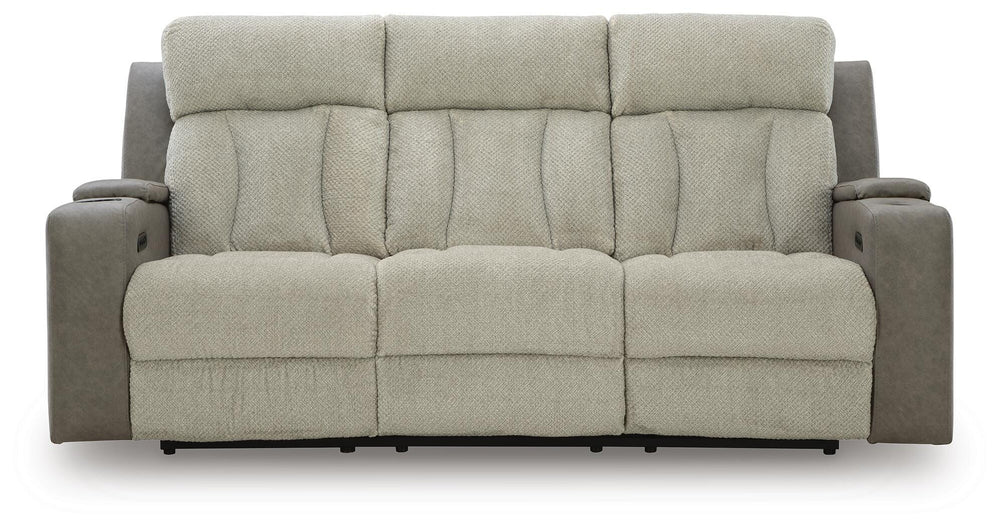 WhipLash Power Reclining Sofa - Dark Gray (4)