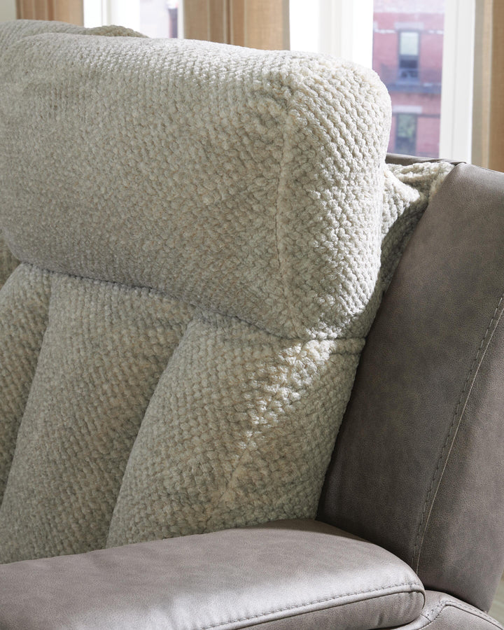 WhipLash Power Recliner - Dark Gray (7)
