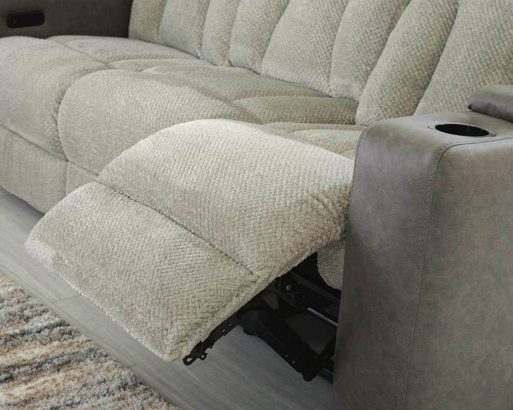 WhipLash Power Reclining Sofa - Dark Gray (9)