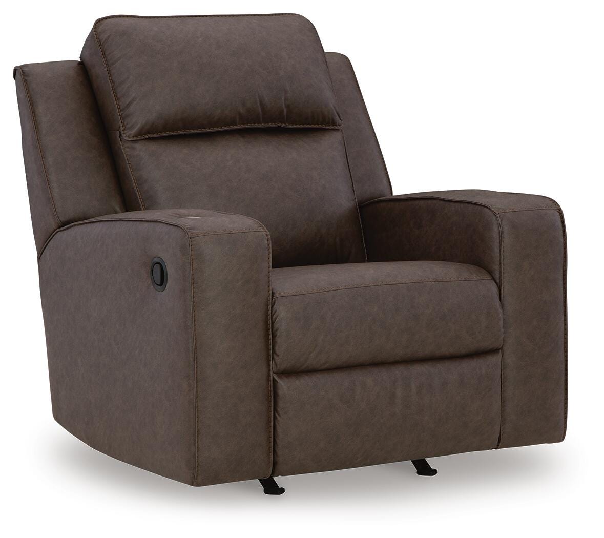 Lavenhorne Recliner - Dark Gray (1)